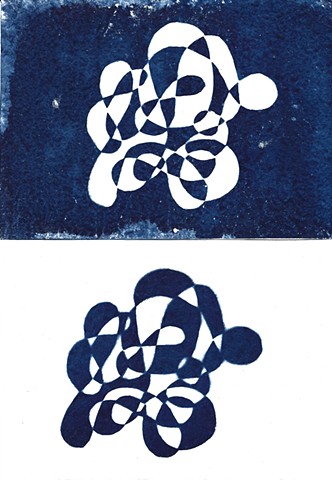 cyanotype knot theory crossing number