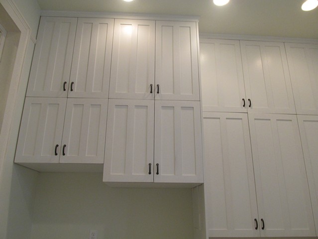 More upper cabinets