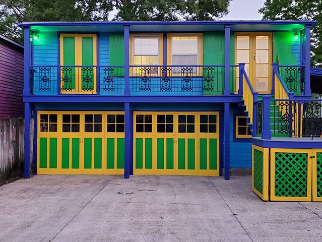 garage doors painted