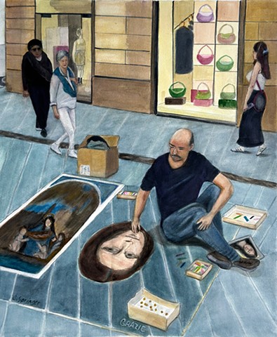 Street Artist, Florence