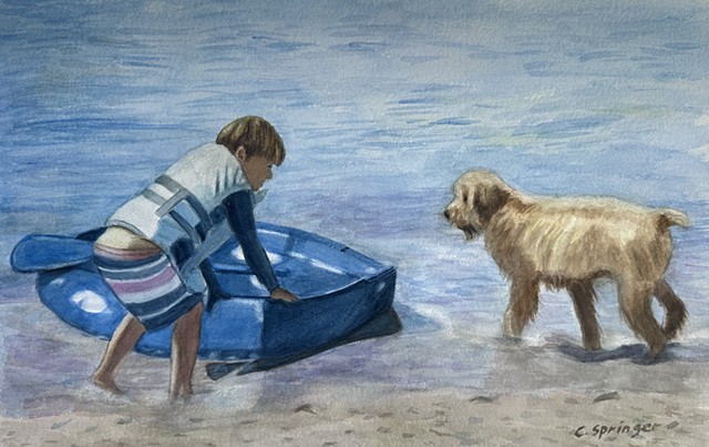 Monhegan friends