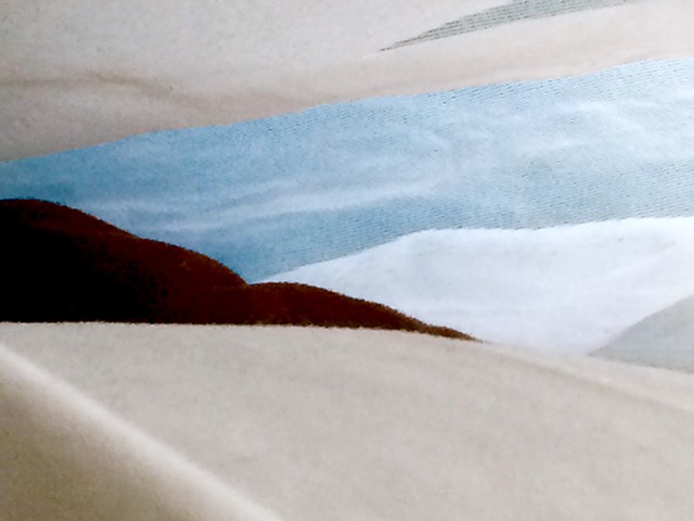 #HomemadeLandscape No.37: Under the Clouds (Curtain, Pillow, Couch)