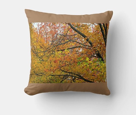 Autumn Bliss Throw Pillow