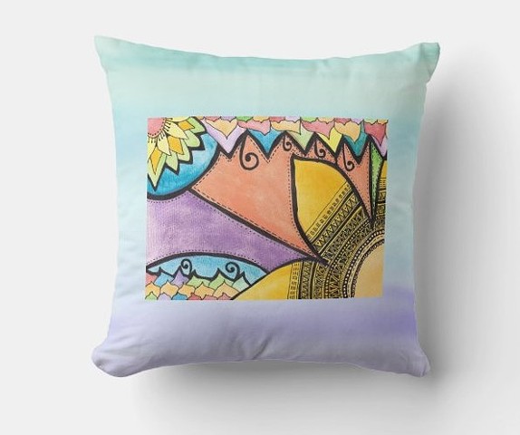 Spring Has Sprung Throw Pillow