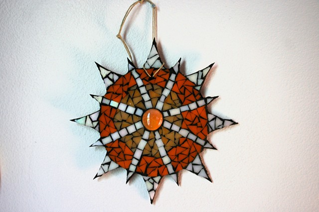 Mosaic Celestial Art Starburst