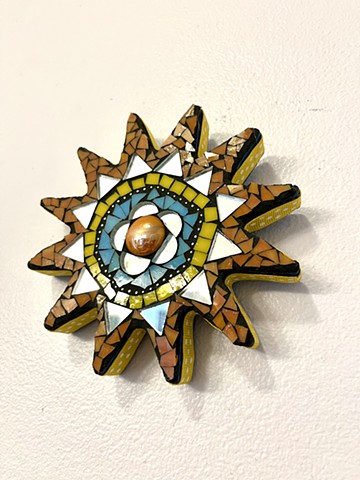 Bohemian Mosaic Celestial Sun