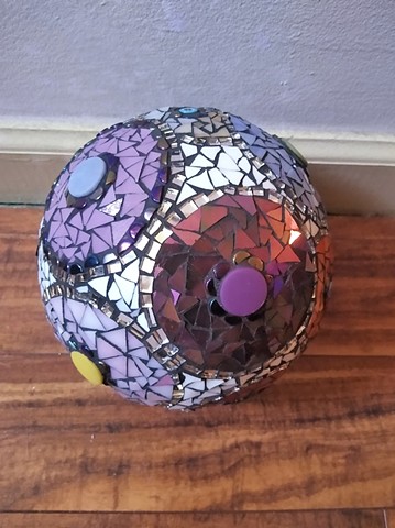Mosaic Gazing Ball
