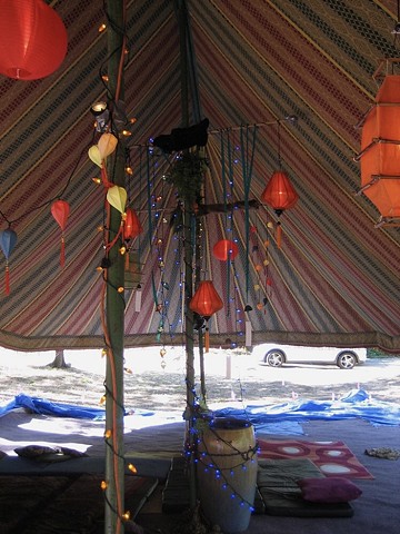 Moroccan Tent interior
