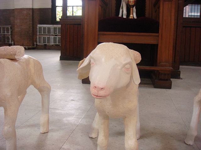 Like Lambs, detail Apostle Lamb