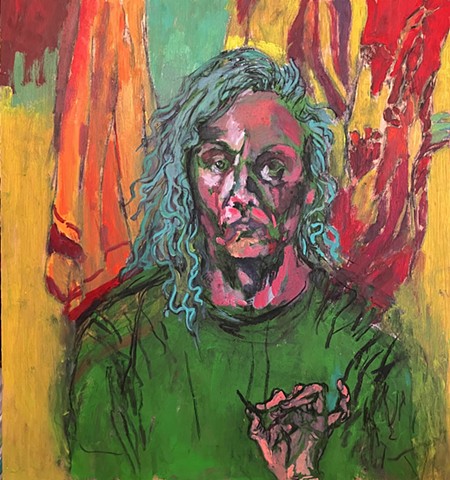 Self-Portrait: Dainty Painter 