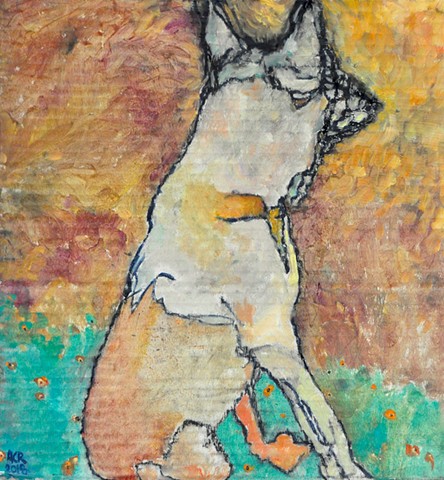 Omen (The Dog) 
*portrait sold* 

