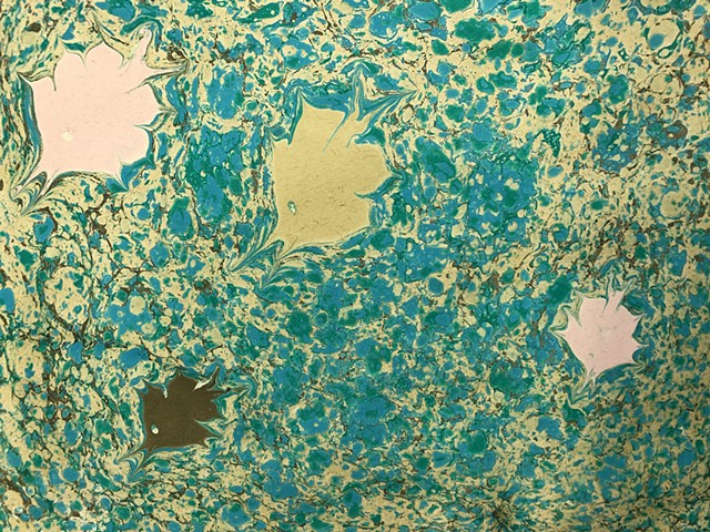 marbled paper fish