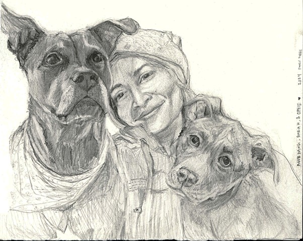 Rose, Sarah, and Ophelia