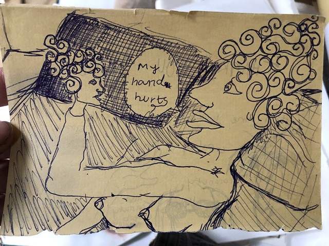 my hand hurts