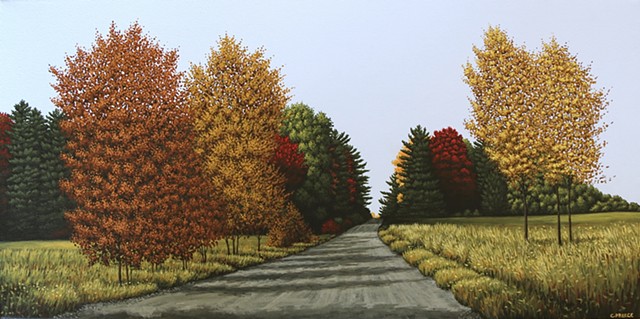 Christina Preece female Canadian landscape artist painting art muskoka