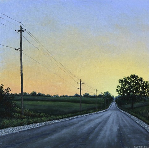 Christina Preece landscape oil painting Canadian artist
