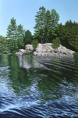 Christina Preece Waterscape Muskoka Landscape Painting