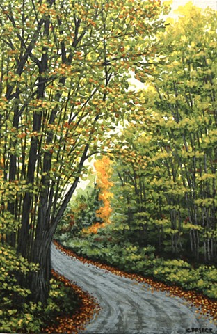 Christina Preece Canadian landscape artist art painting muskoka