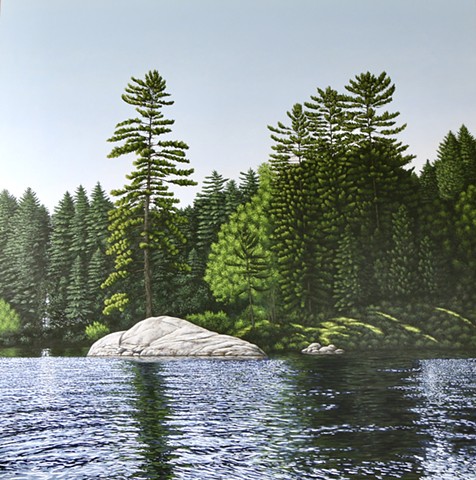 Christina Preece Ontario artist Muskoka waterscape