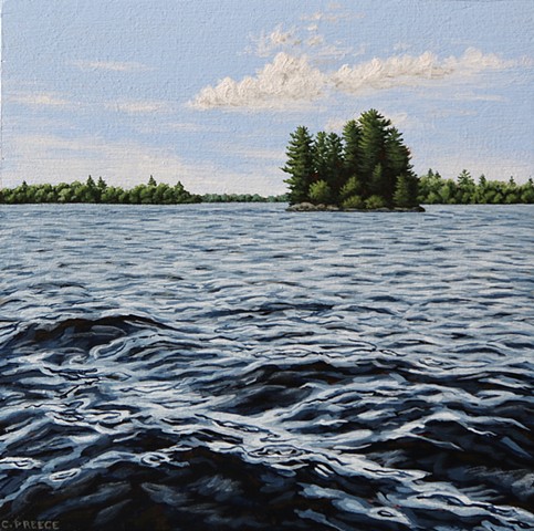 Christina Preece Canadian landscape art artist painting muskoka