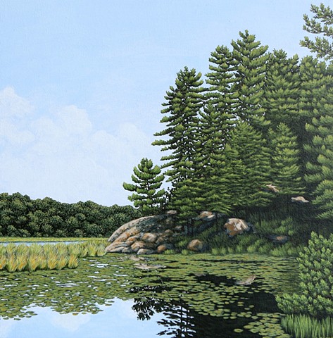 Christina Preece canadian landscape artist art painting
