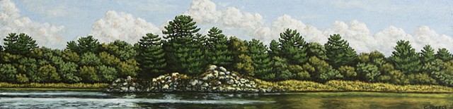 Christina Preece Canadian landscape artist art painting