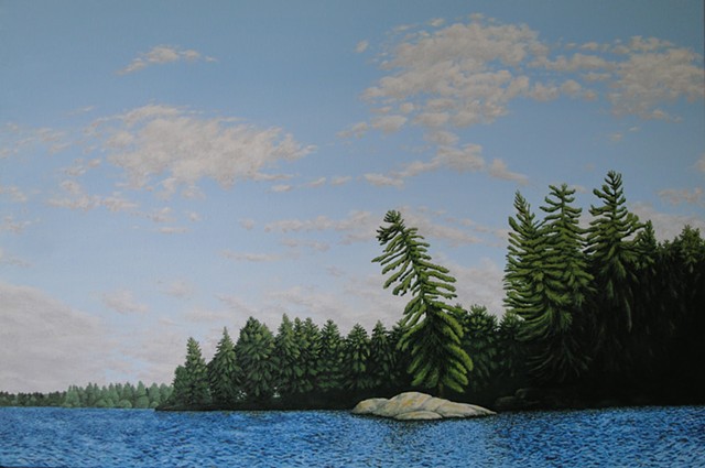 Christina Preece canadian landscape artist art painting waterscape