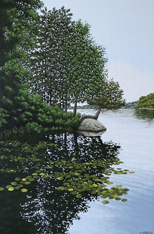 Christina Preece canadian landscape artist art painting waterscape