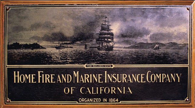 Home Fire and Marine Poster
(ship W. F. Babcock)