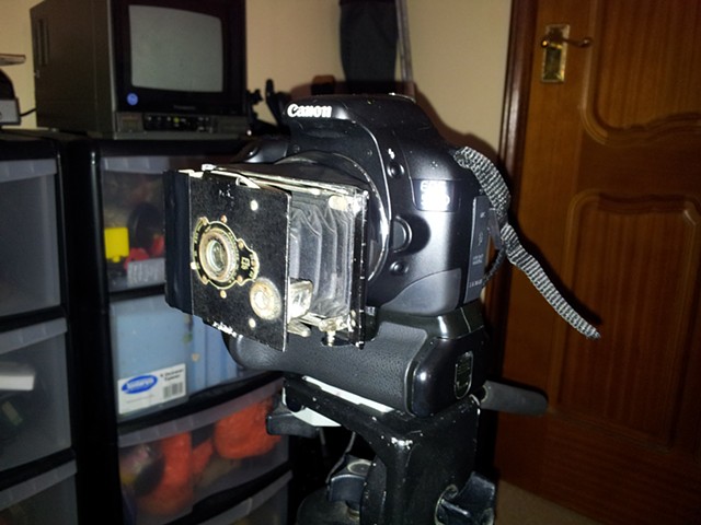 Canon DSLR with Cinemascope Lens