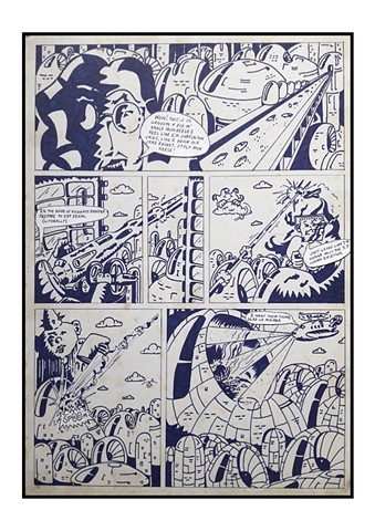 Early comic panel 1 (1989)