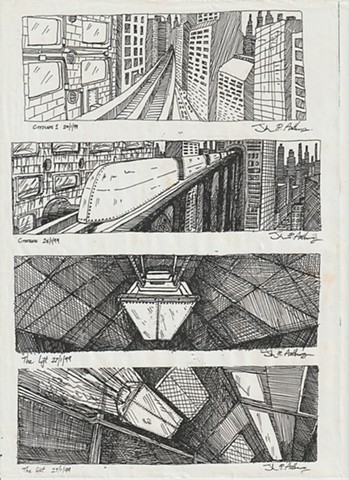 storyboard panel II (1999)