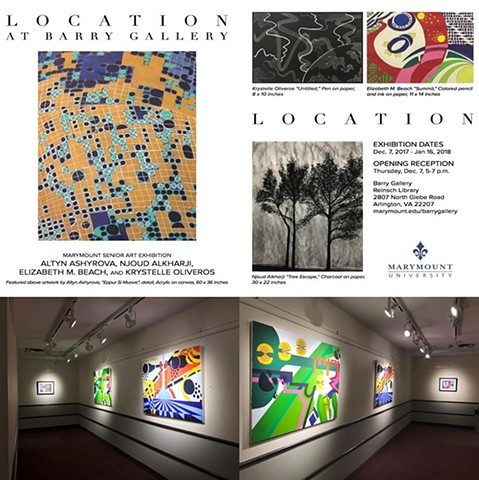 "Location" Senior Art Show