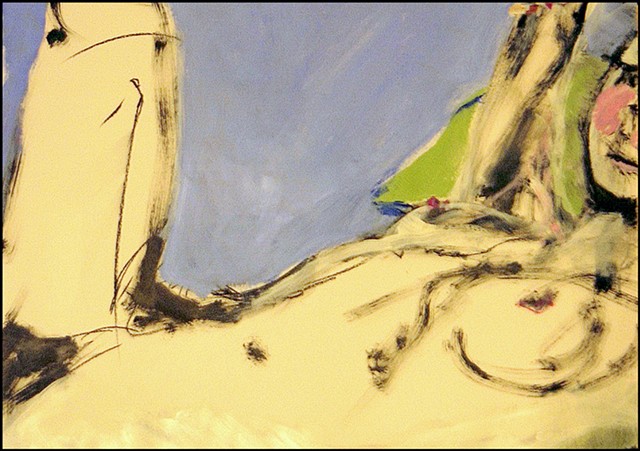 Reclined figure
