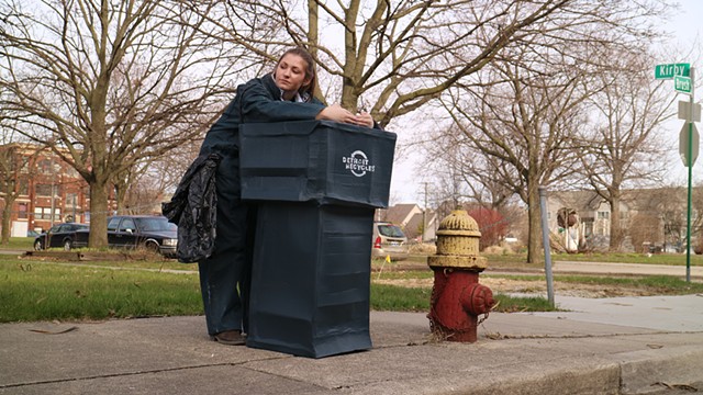 "If I Were a Trash Bin" Video Still