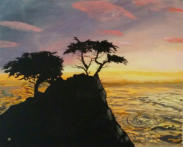 Lone Cypress