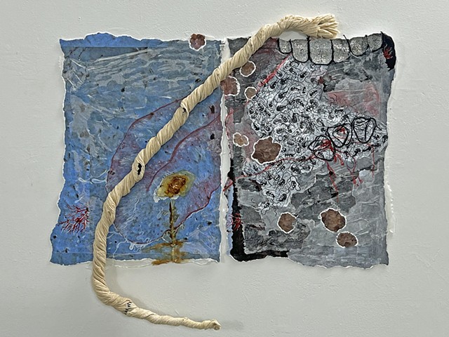 In-a-bind#5, fabric