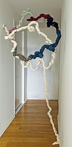 Twisted#5, corridor installation