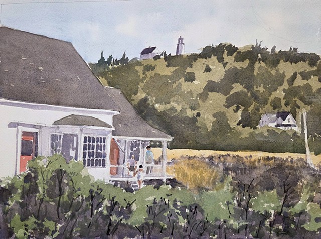 Vernacular House, Monhegan Island by RAY CURRAN