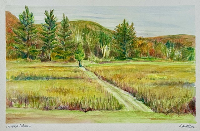 Catskills Autumn by SARA STONE