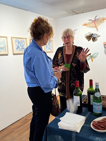 Opening reception. Photo: Deb Ruggerio