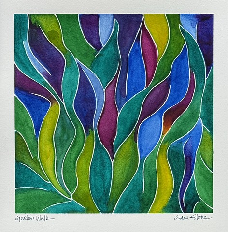 Garden Walk by SARA STONE