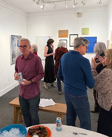 Opening reception. Photo: Deb Ruggerio