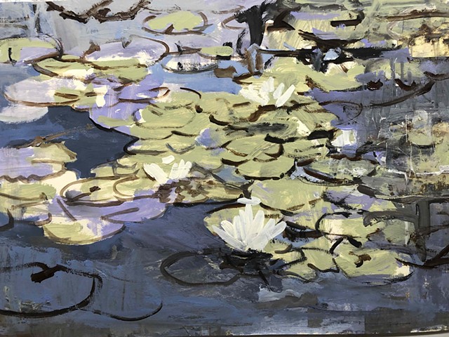 Waterlilies by PATRICE LORENZ