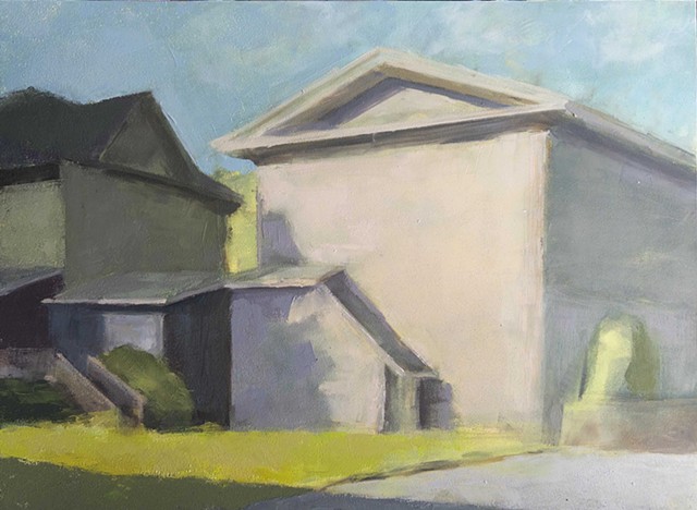 Margaretville Buildings  by SHEILA McMANUS