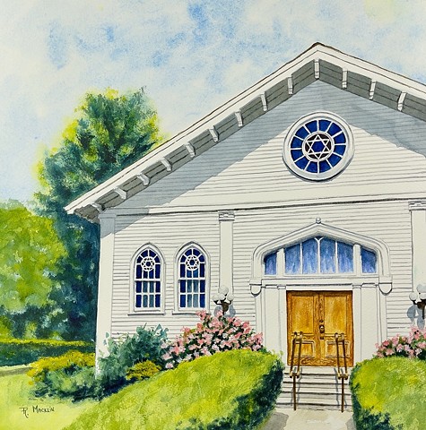 Bnai Israel Synagogue by RON MACKLIN