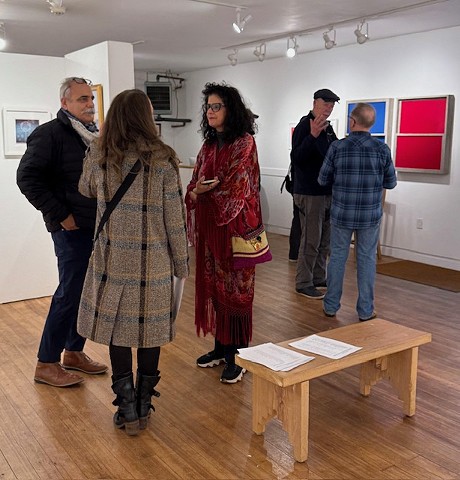 Opening reception. Photo: Deb Ruggerio