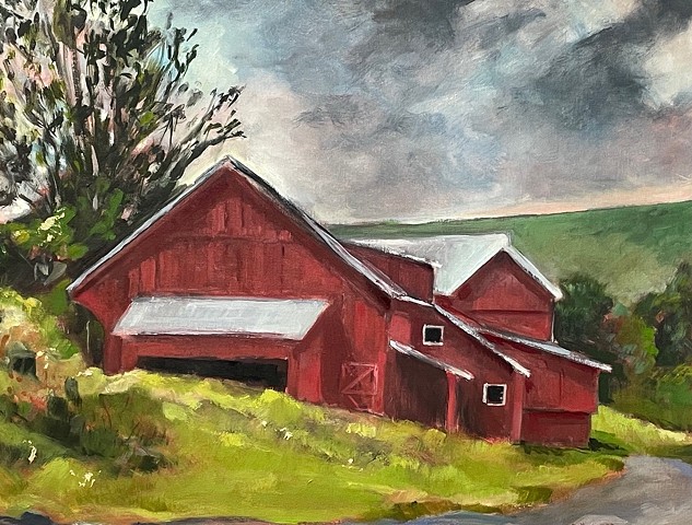 Hubbell's Barn  by ROBERT AXELROD