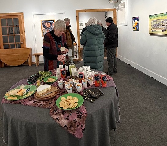 Reception photos by Deborah Ruggerio