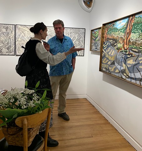 Opening reception. Photo: Deb Ruggerio